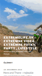 Mobile Screenshot of extremelife.sk